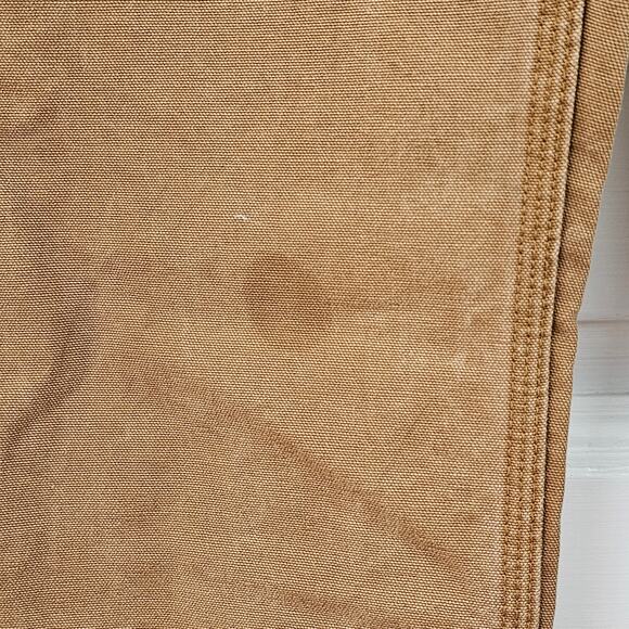 Carhartt Men's brown pants canvas work carpenter 38 x 30 staining - Picture 13 of 13